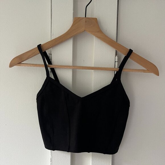 Live The Process Prism Bra Activewear Bra Top Tank Top - Black - Size S - Picture 1 of 6